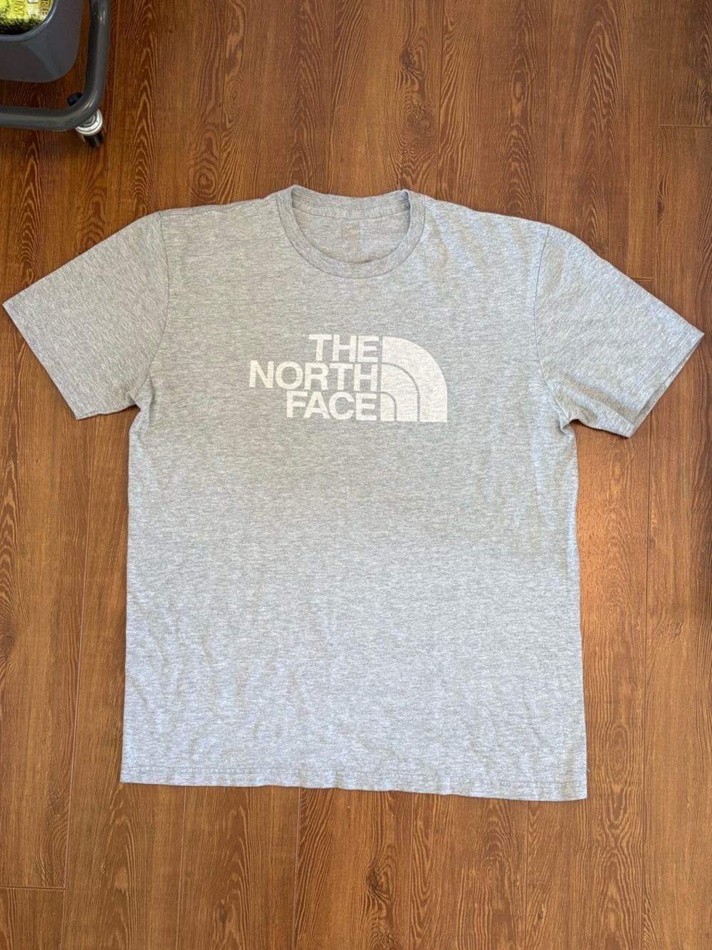 The North Face Men's Heather Gray Logo Crew T-Shirt
